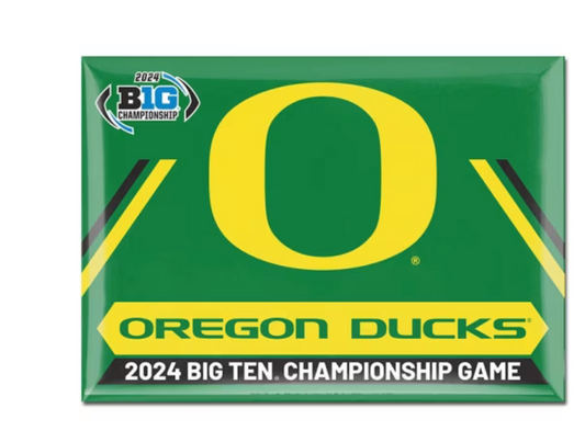 Oregon Ducks 2024 Big Ten Championship Champions Magnet CFP Playoff