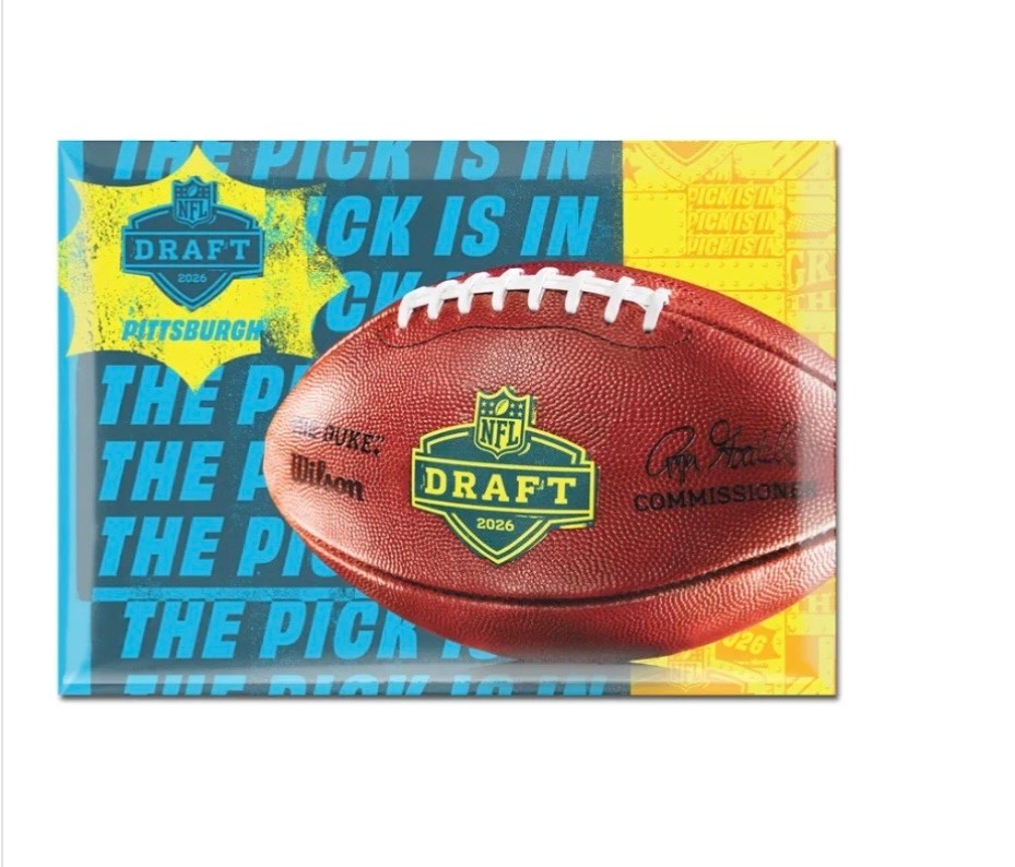 2026 NFL Draft Pittsburgh Logo Magnet Fernando Mendoza