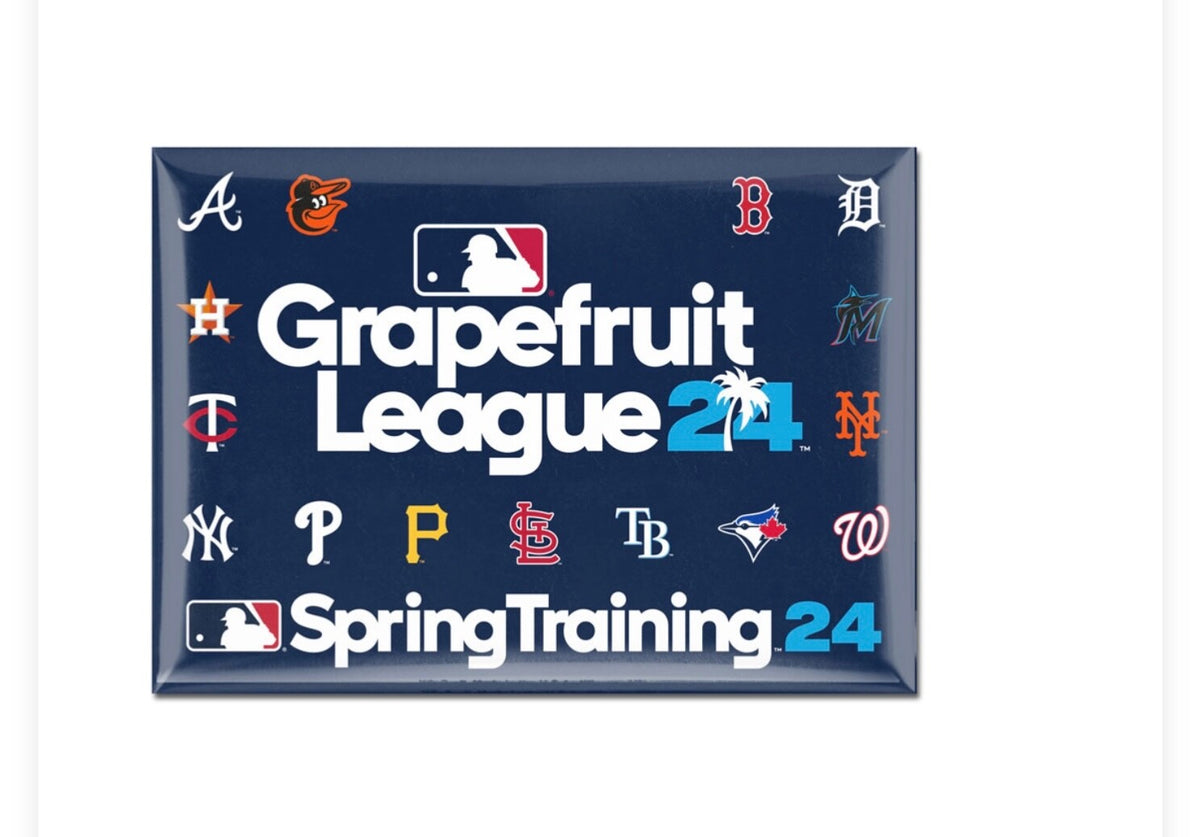 2024 MLB Spring Training Grapefruit League Magnet Mets Yankees Red Sox Phillies