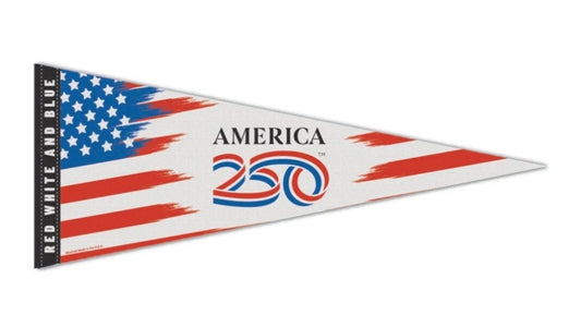 America 250 Anniversary Pennant United States 1776 2026 JULY 4TH USA