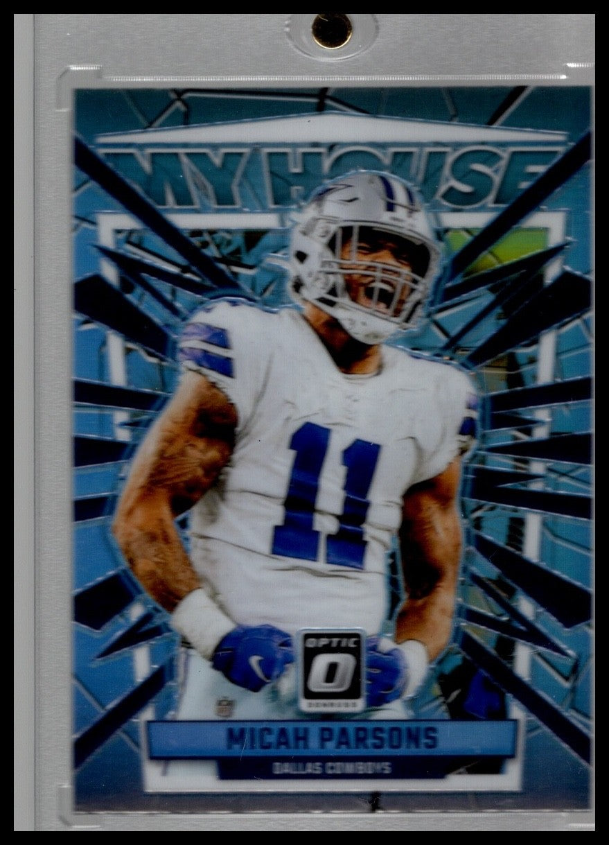 2023 Panini Donruss Optic - My House Micah Parsons #18 Silver Prizm