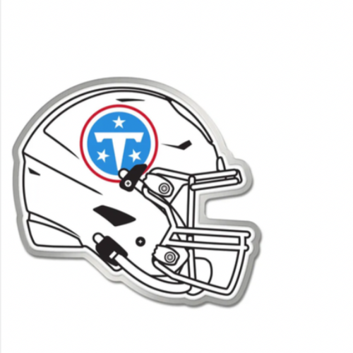 Tennessee Titans 2026 Helmet Logo Lapel Pin NFL Cam Ward