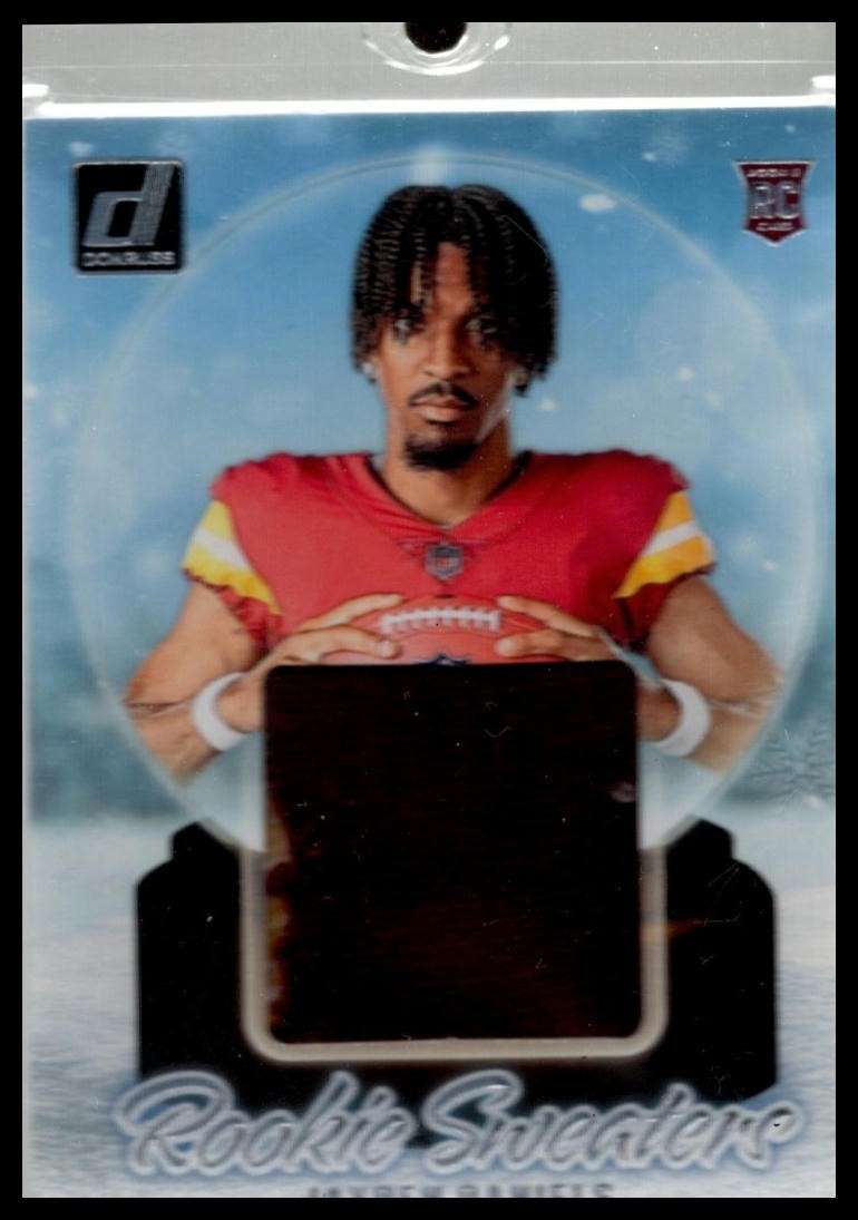 2024 Panini Donruss - Rookie Holiday Sweaters Jayden Daniels #RHS-JDA (MEM, RC)