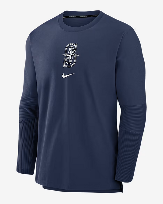 Seattle Mariners Nike Authentic Collection Player Lightweight Pullover Jacket L