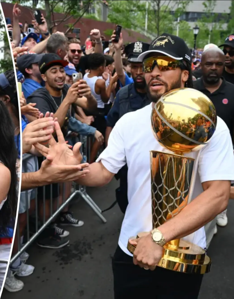 Siegelman Stable New York Knicks NBA Finals Champions Hat Jalen Brunson Parade
