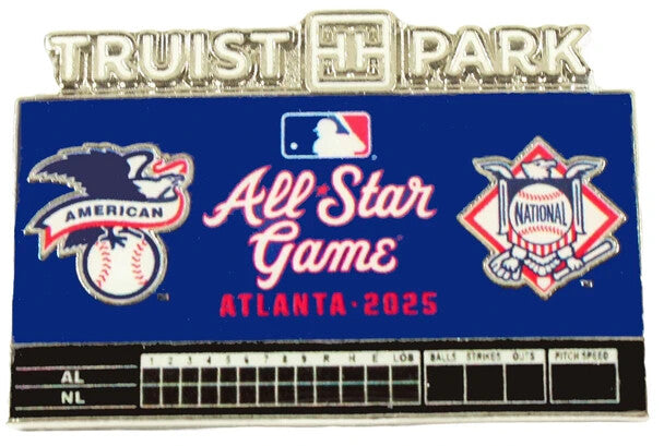 2025 MLB ALL STAR GAME Pin Truist Park Atlanta Braves