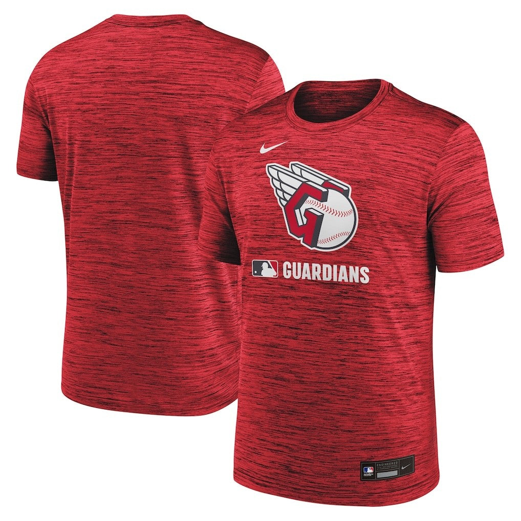 Cleveland Guardians Nike Red Authentic Collection Velocity Dri-FIT T-Shirt