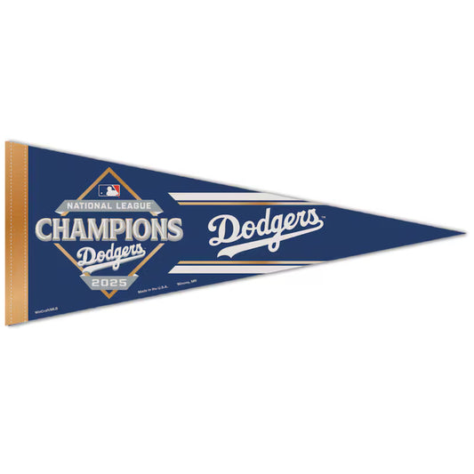 2025 Los Angeles Dodgers National League Champions World Series Premium Pennant