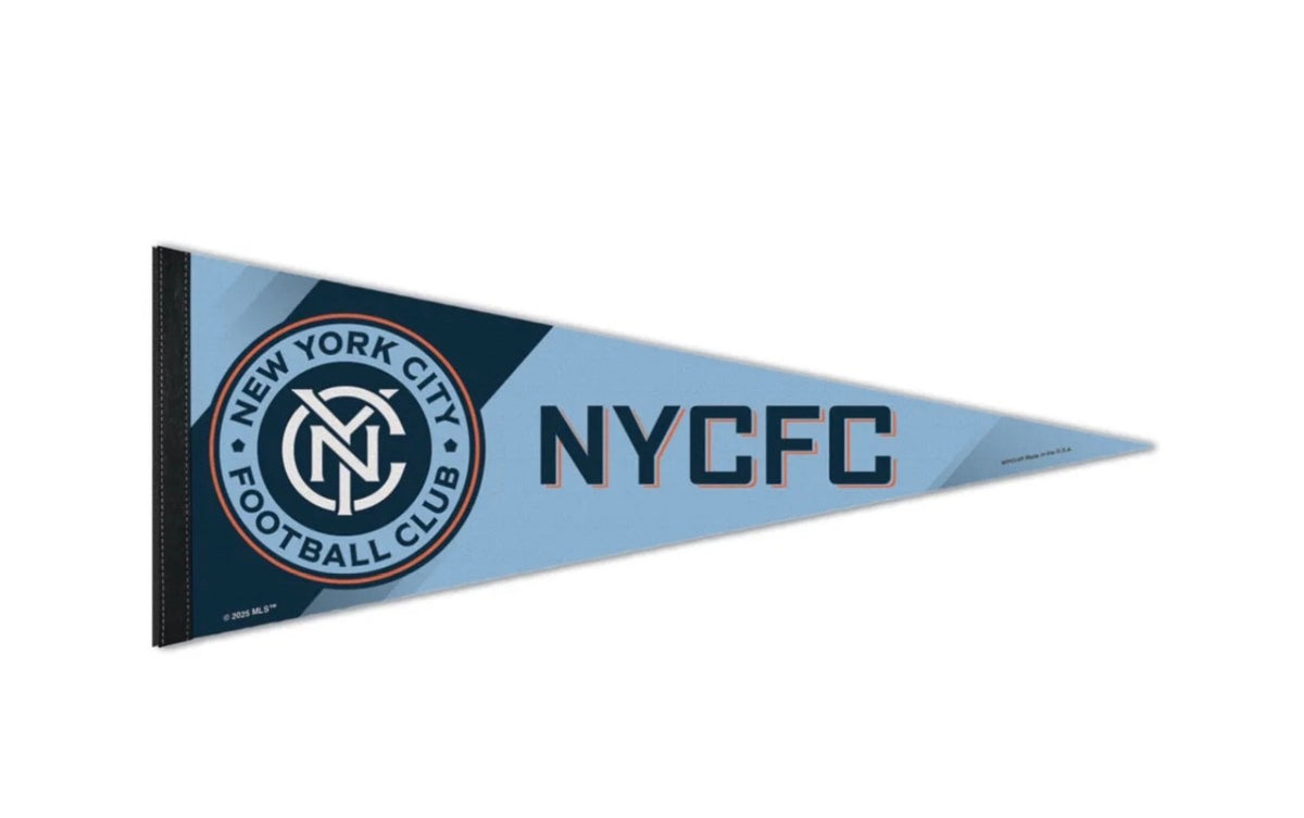 NYCFC 12x30 Pennant MLS NYC FC
