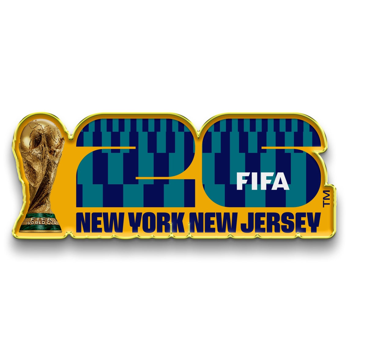FIFA 2026 World Cup Logo Pin USA United States New York New Jersey Finals