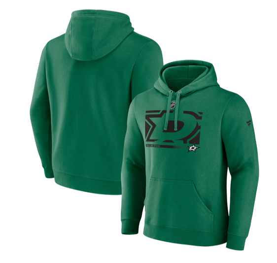 Dallas Stars Alternat NHL Fanatics Brand Hoodie Sweatshirt Pro Locker Room Large