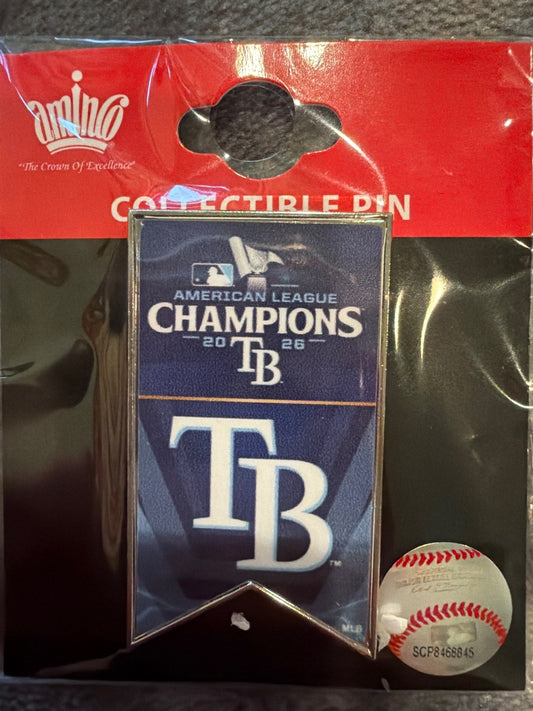 2026 MLB AL Champions Tampa Bay Rays  Collector Pin V4 ALCS World Series