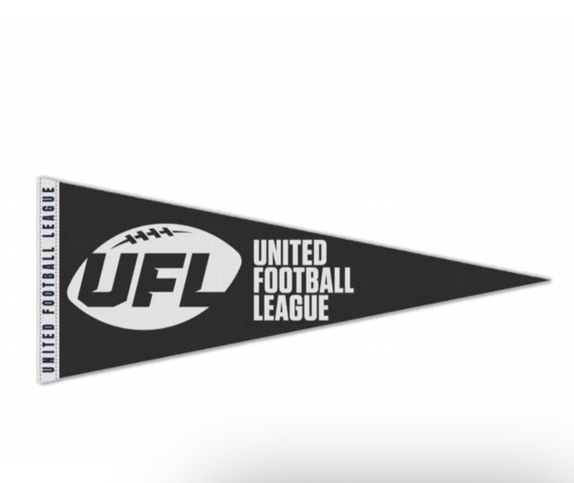 UFL XFL Premium Pennant 12x30