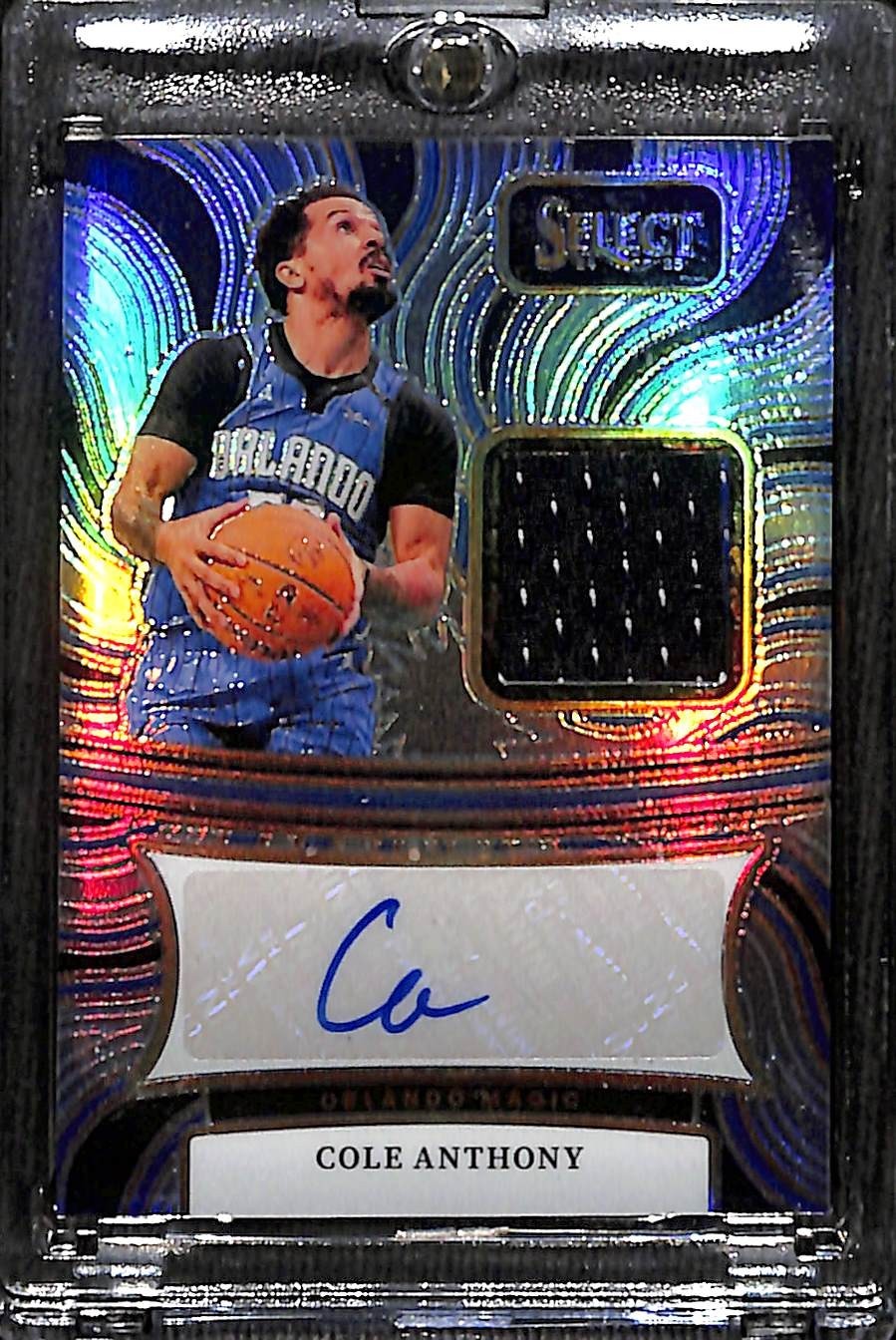 2024-25 Panini Select - Autograph Memorabilia Cole Anthony #AM-COL / (AU,...