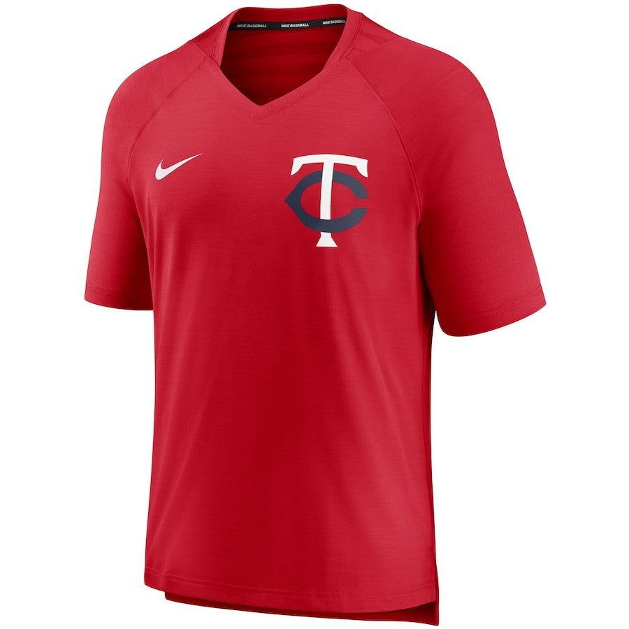 Minnesota Twins Nike MLB Authentic Collection V-Neck Batting Practice Medium