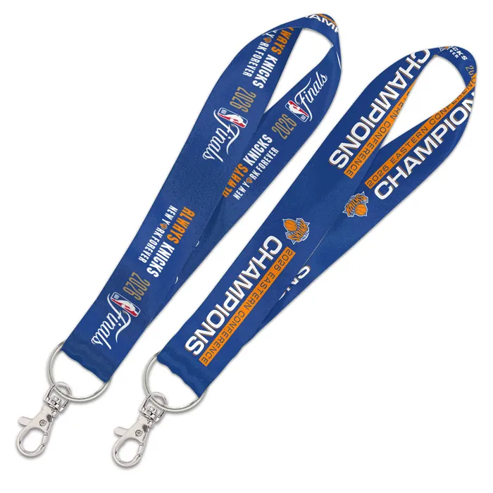 2026 New York Knicks Eastern Conference Champions Key Strap NBA Finals