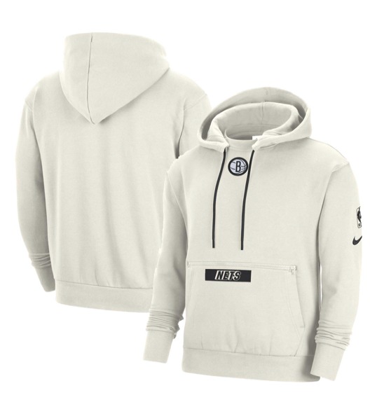 Brooklyn Nets Nike On- Court Hoodie Sweatshirt Size Large