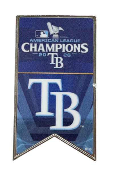 2026 MLB AL Champions Tampa Bay Rays  Collector Pin V4 ALCS World Series