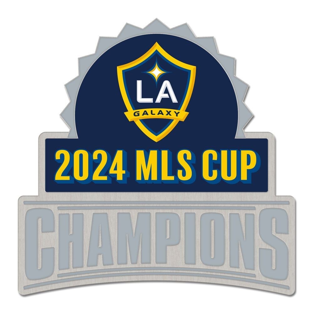 2024 MLS Cup LA Galaxy Champions Pin