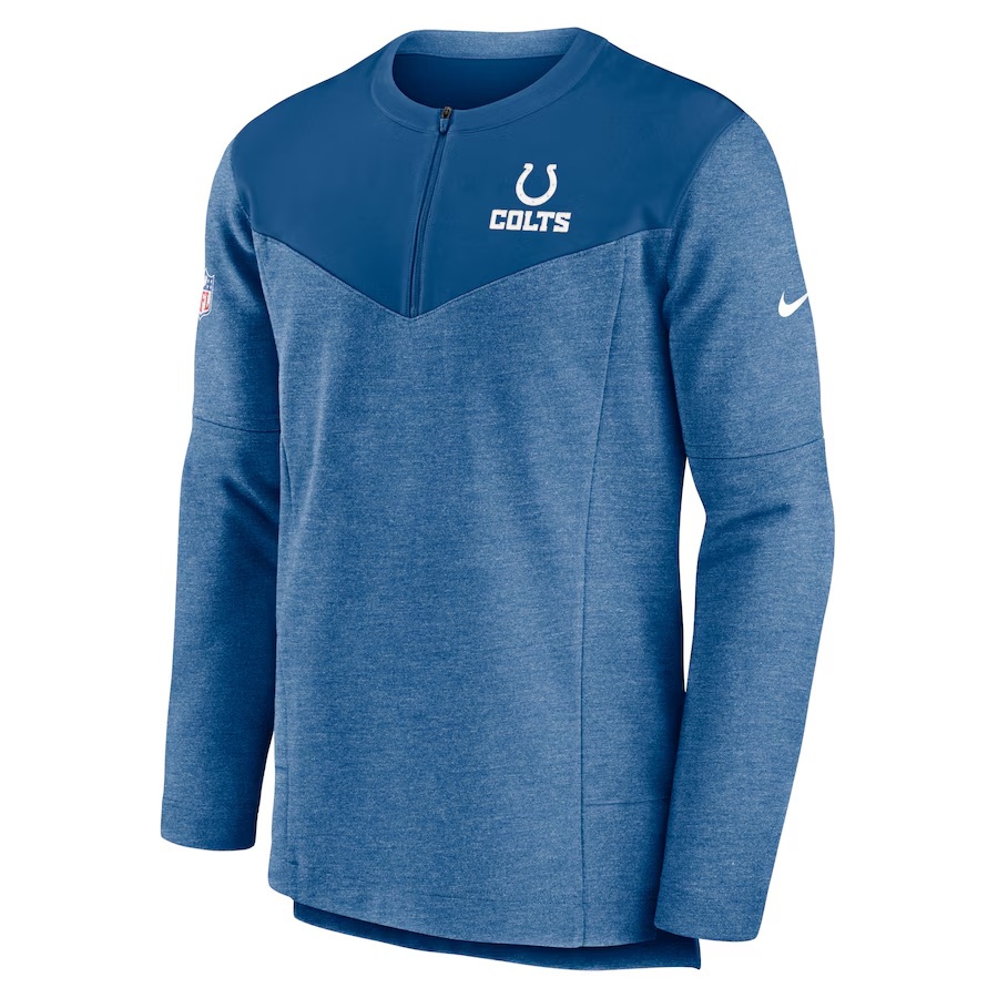 Indianapolis Colts Nike Sideline Quarter Zip Pullover X-Large