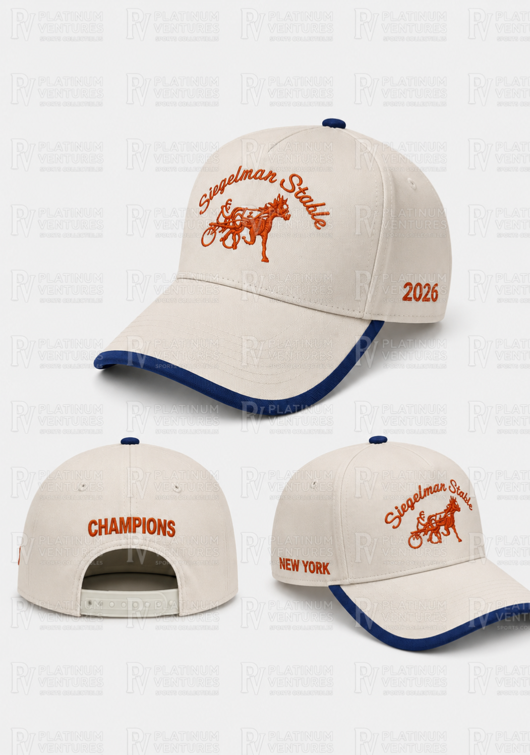 Siegelman Stable New York Knicks NBA Finals Champions Hat Jalen Brunson Parade