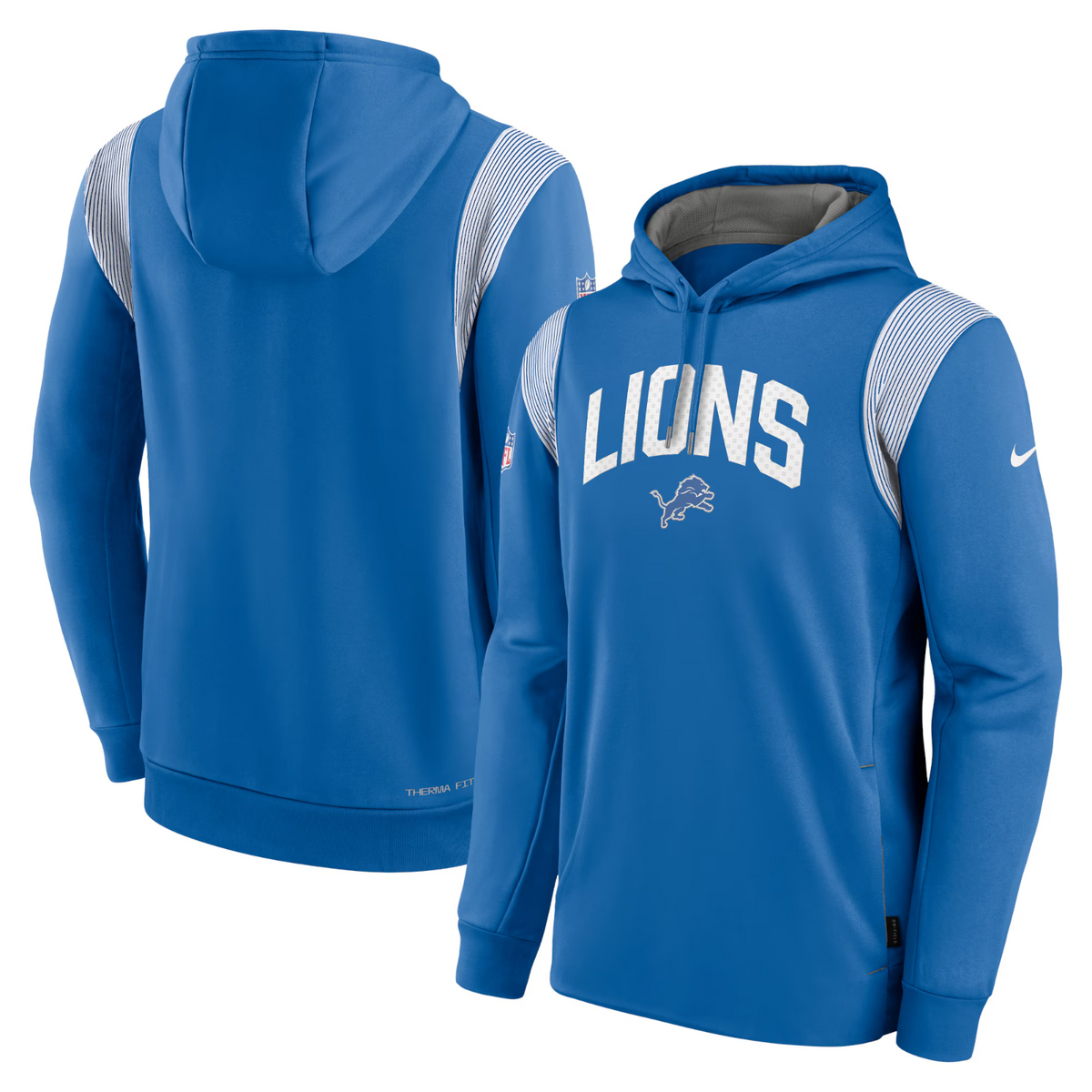Nike Detroit Lions Sideline Hoodie Pullover Sweatshirt
