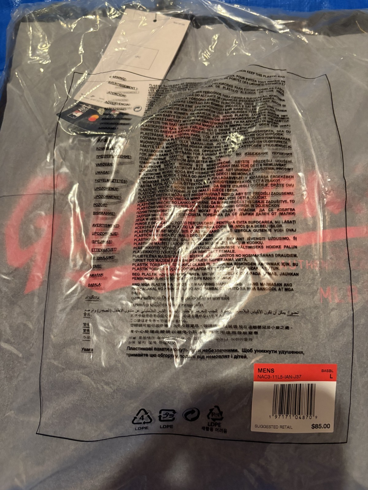 Cleveland Guardians Nike MLB Authentic Collection Hoodie Sweatshirt Large