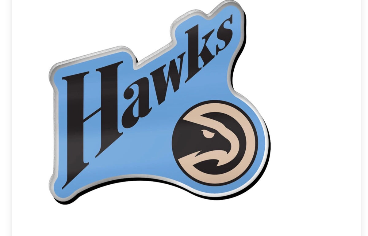 2024 NBA Atlanta Hawks City Edition Logo Pin NBA Cup