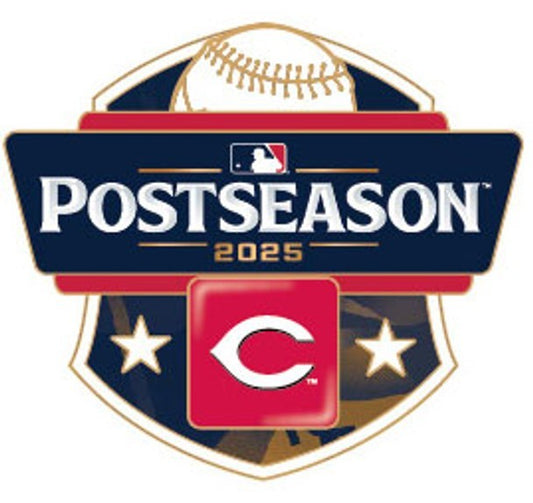 2025 MLB Postseason Pin Cincinnati Reds **SHIPS NOW** Wild Card NLDS
