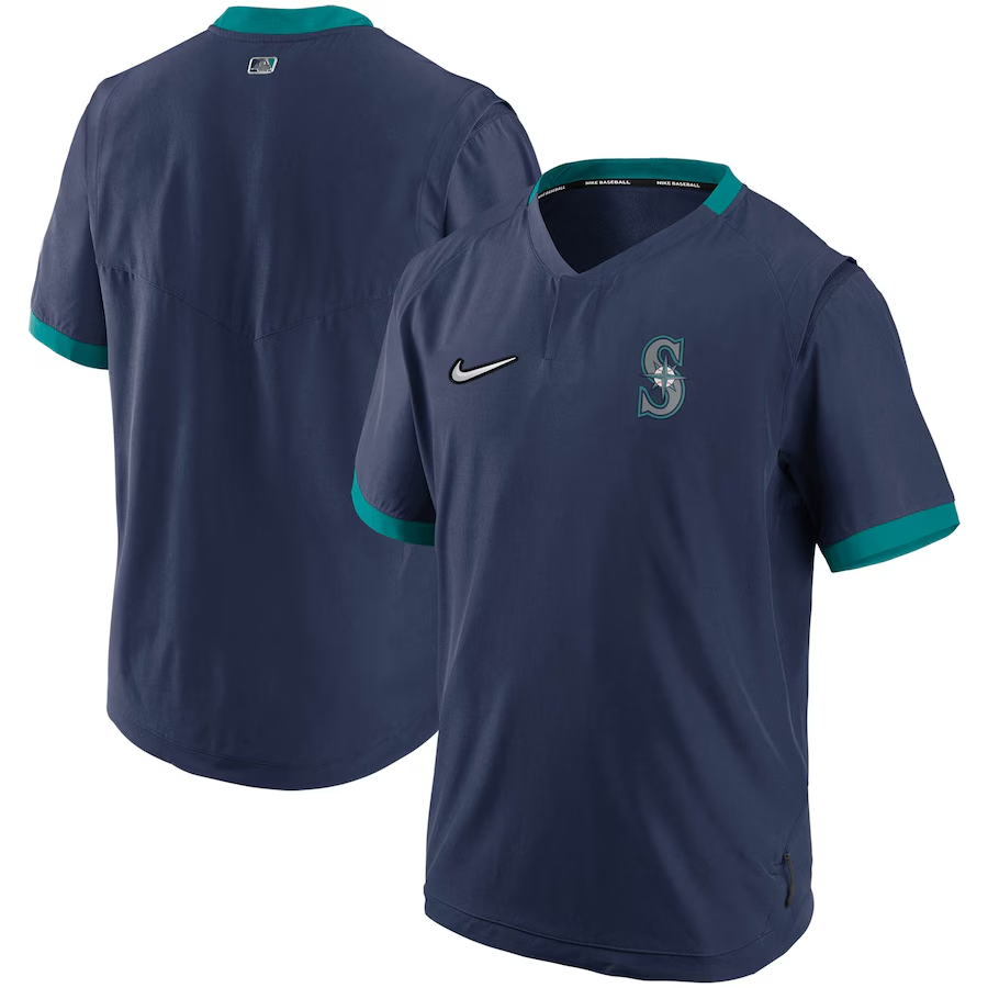 Seattle Mariners Nike Authentic Collection Hot Pullover Jacket Small