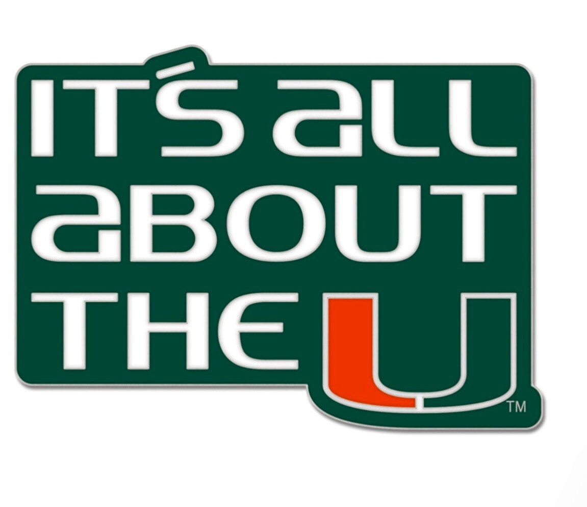 Miami Hurricanes Logo Pin CFP