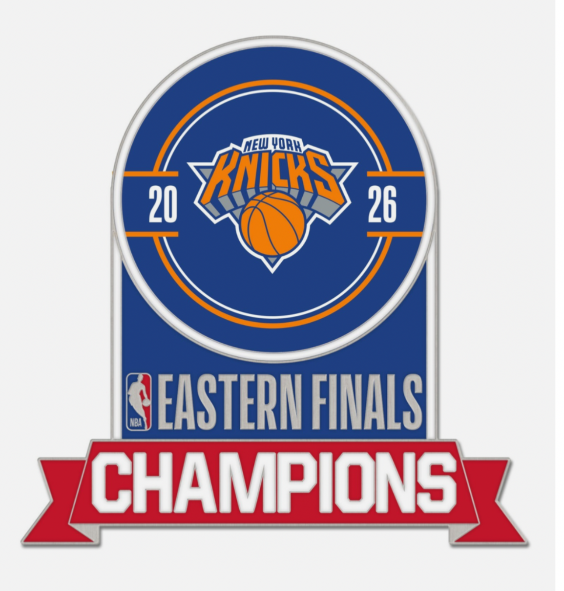 2026 New York Knicks Eastern Conference Champions Collector Pin V1 NBA Finals