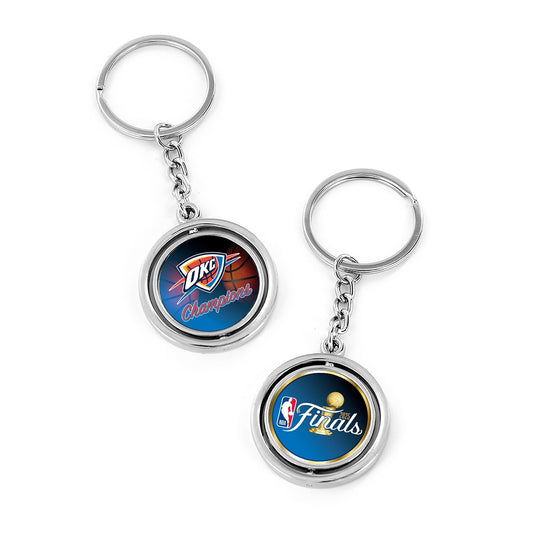 Oklahoma City Thunder 2025 NBA Finals Champions Key Ring Key Chain