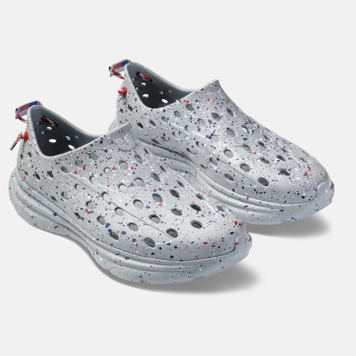 Kane Footwear Revive Stars and Stripes AOP Speckle 11 Recovery Shoes