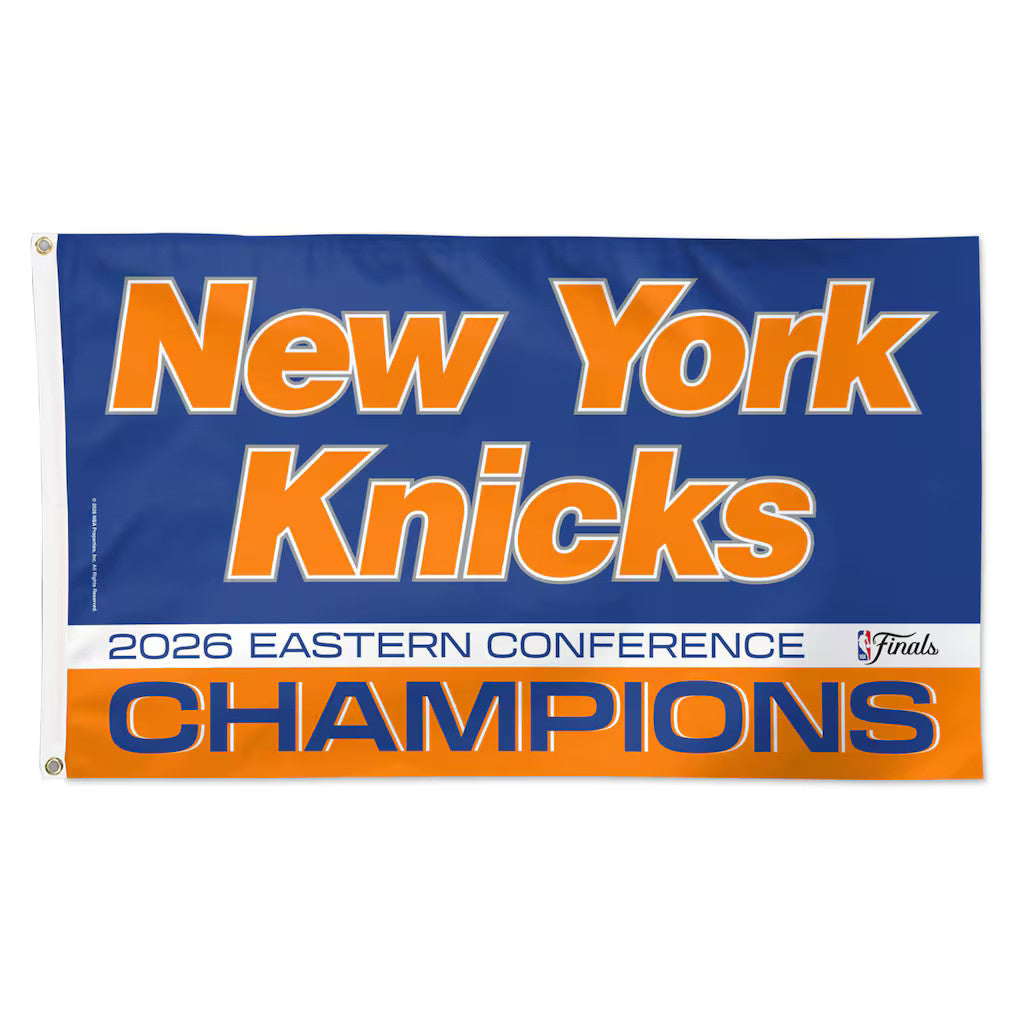 2026 New York Knicks Eastern Conference Champions NBA Finals 3x5 FLAG