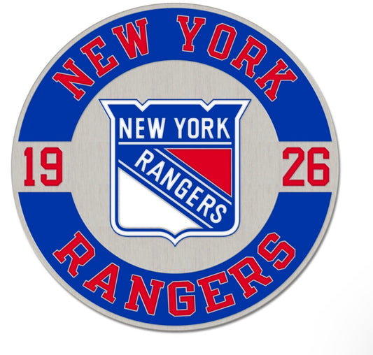 NHL New York Rangers Logo Pin