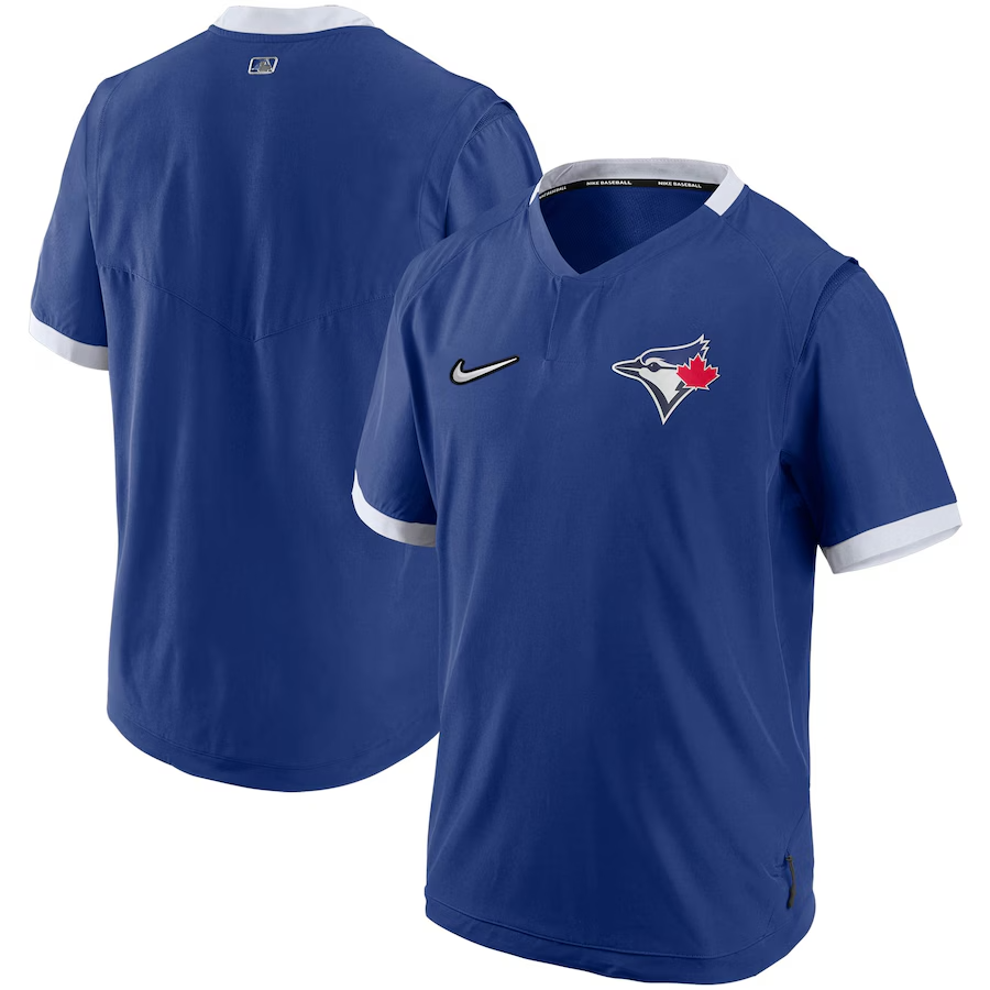 Toronto Blue Jays Nike Authentic Collection Hot Pullover Jacket Large