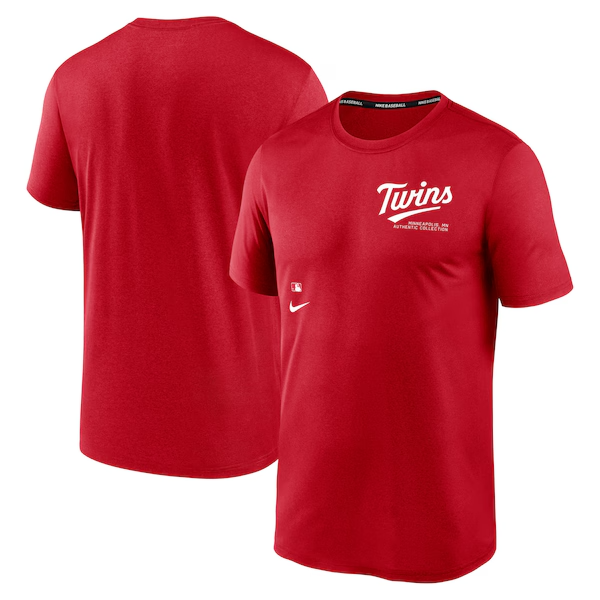 Minnesota Twins Nike Authentic Collection Early Work Tri-Blend Large