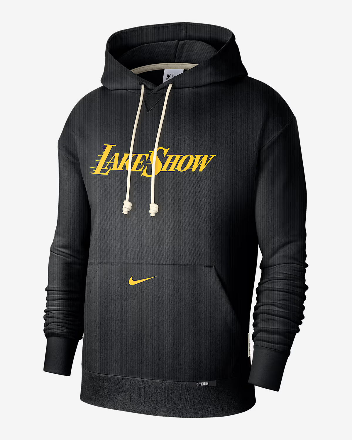 Los Angeles Lakers City Edition Nike Standard Issue Hoodie Sweatshirt Large