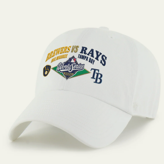 '47 Brand 2026 MLB World SeriesMilwaukee Brewers vs Tampa Bay Rays Hat Cap