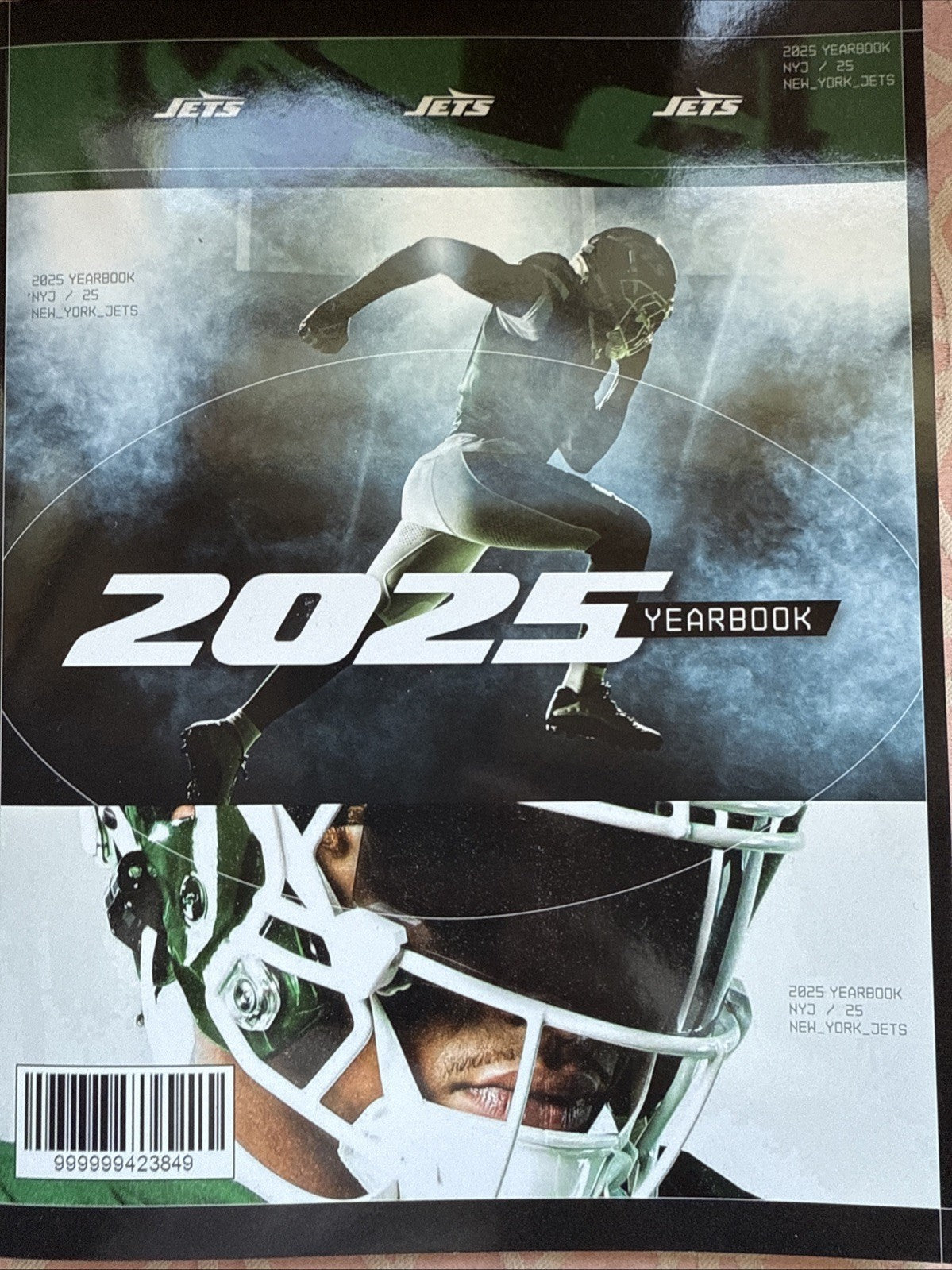 2025 New York Jets Official Yearbook NFL