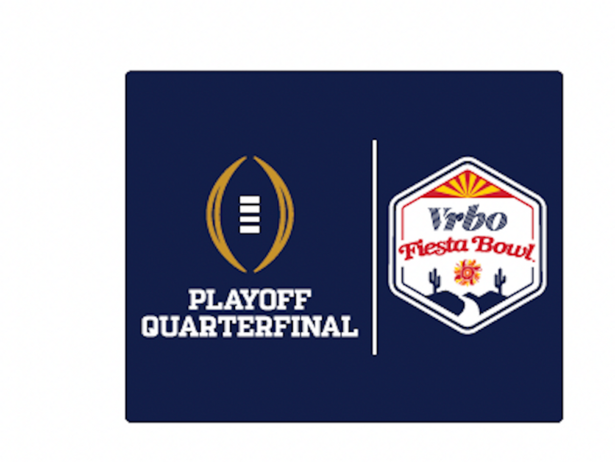 2024 2025 Fiesta Bowl Logo Pin College Playoff CFP Boise State Penn State