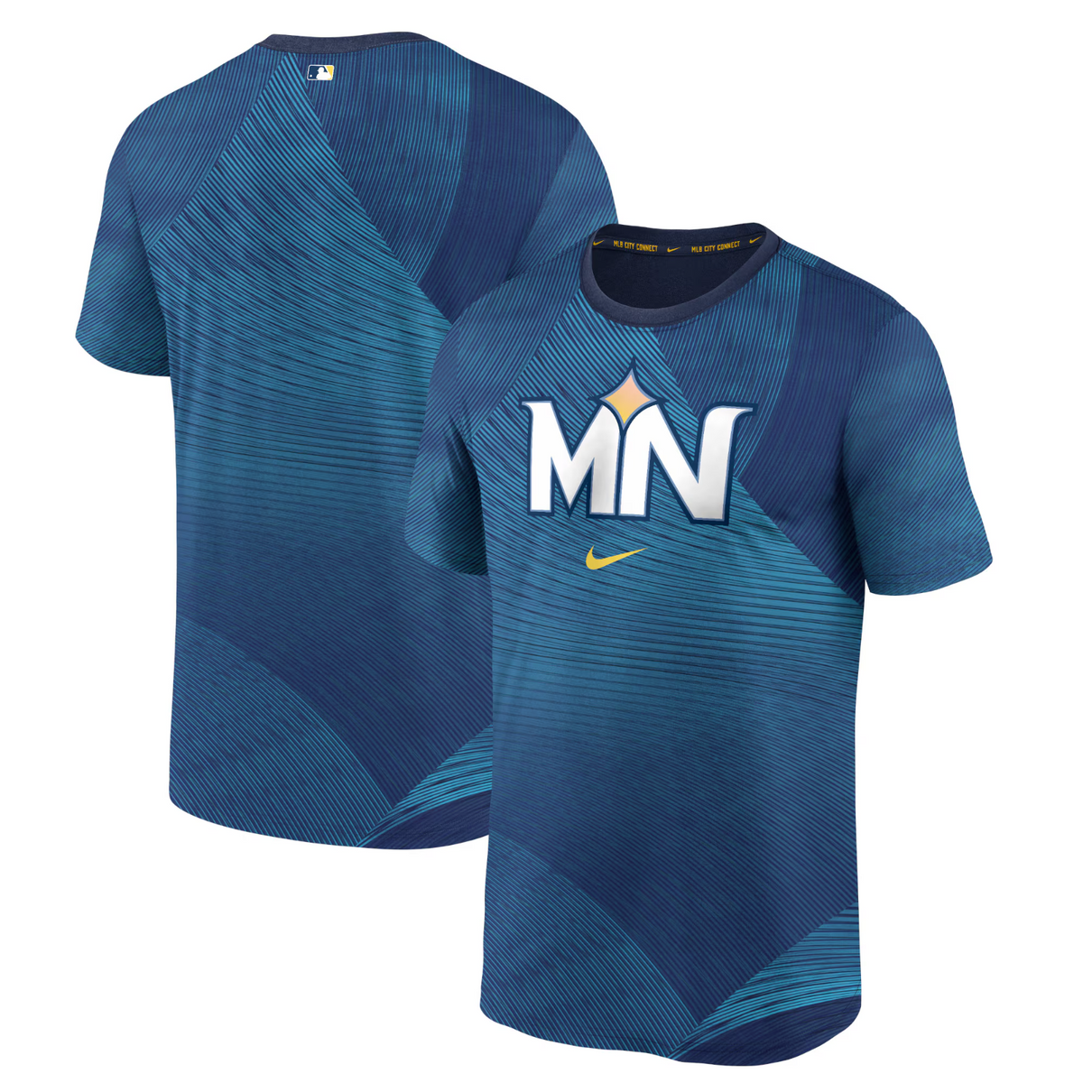 Minnesota Twins City Connect Nike MLB Authentic Collection Velocity Large