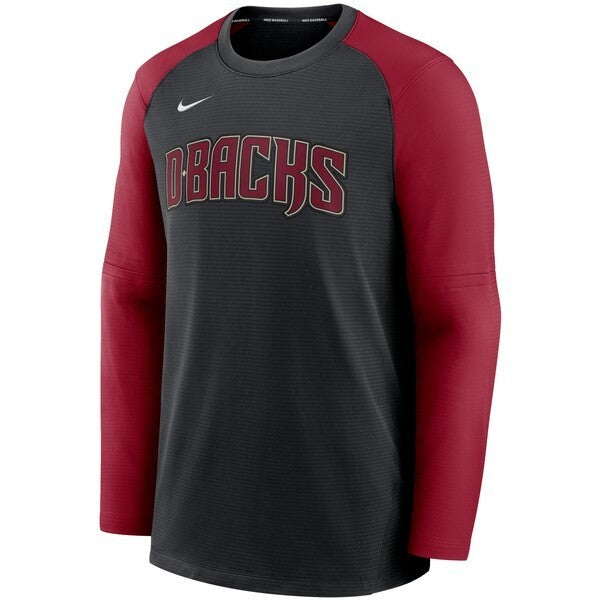 Arizona Diamondbacks Mens Nike MLB Authentic Collection Raglan Long Sleeve Large