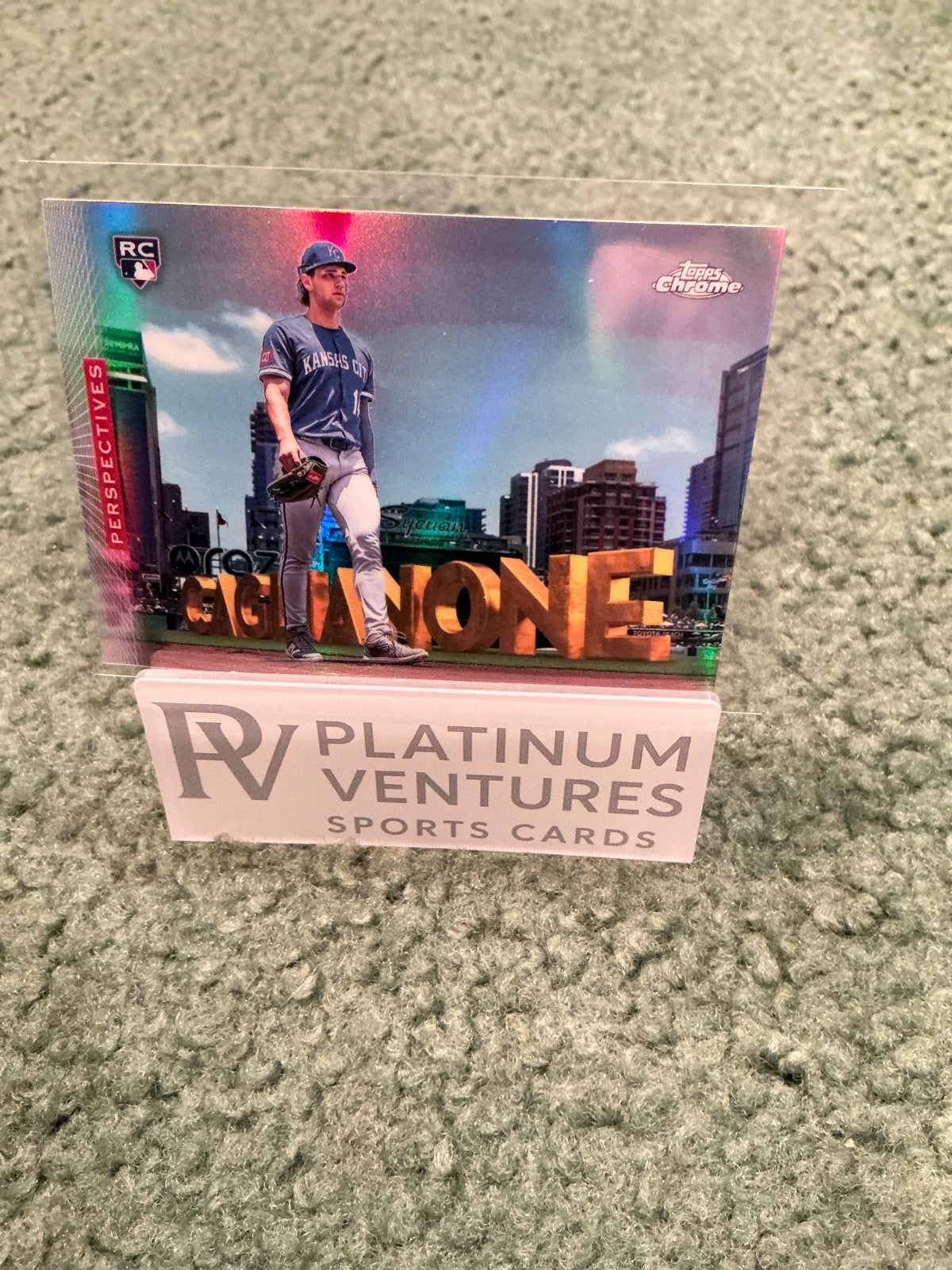 2026 Topps Chrome Baseball - Jac Caglianone Perspective Refractor (RC)