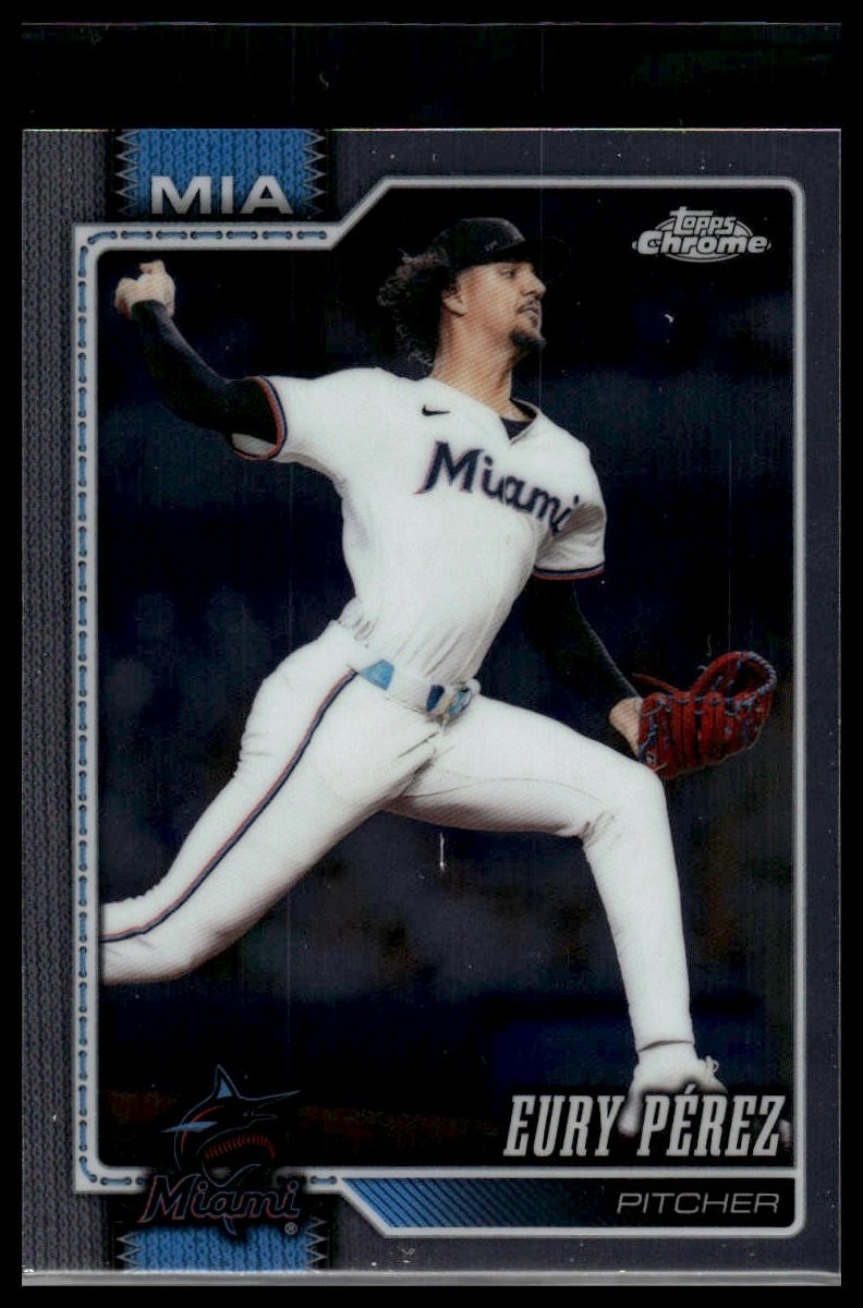 2026 Topps Chrome #38 Eury Pérez