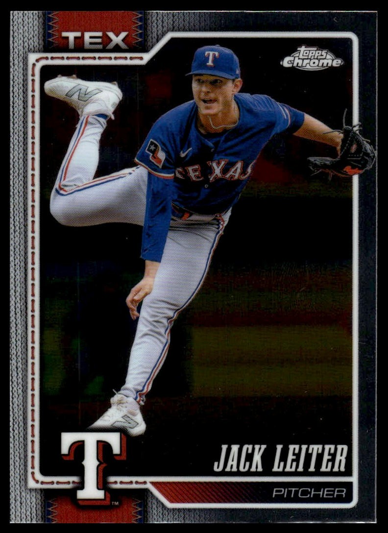 2026 Topps Chrome #175 Jack Leiter