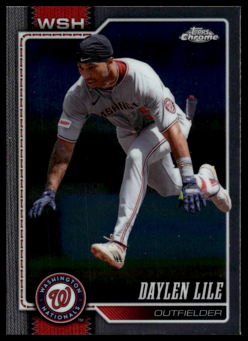 2026 Topps Chrome #132 Daylen Lile