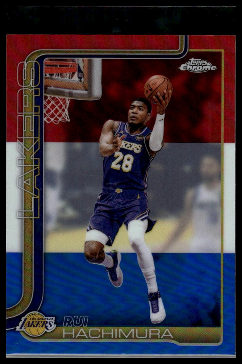 2025-26 Topps Chrome Update #107 Rui Hachimura