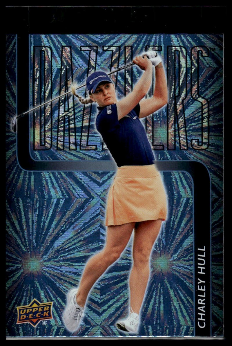2026 Upper Deck #DZ-12 Charley Hull Dazzlers Blue